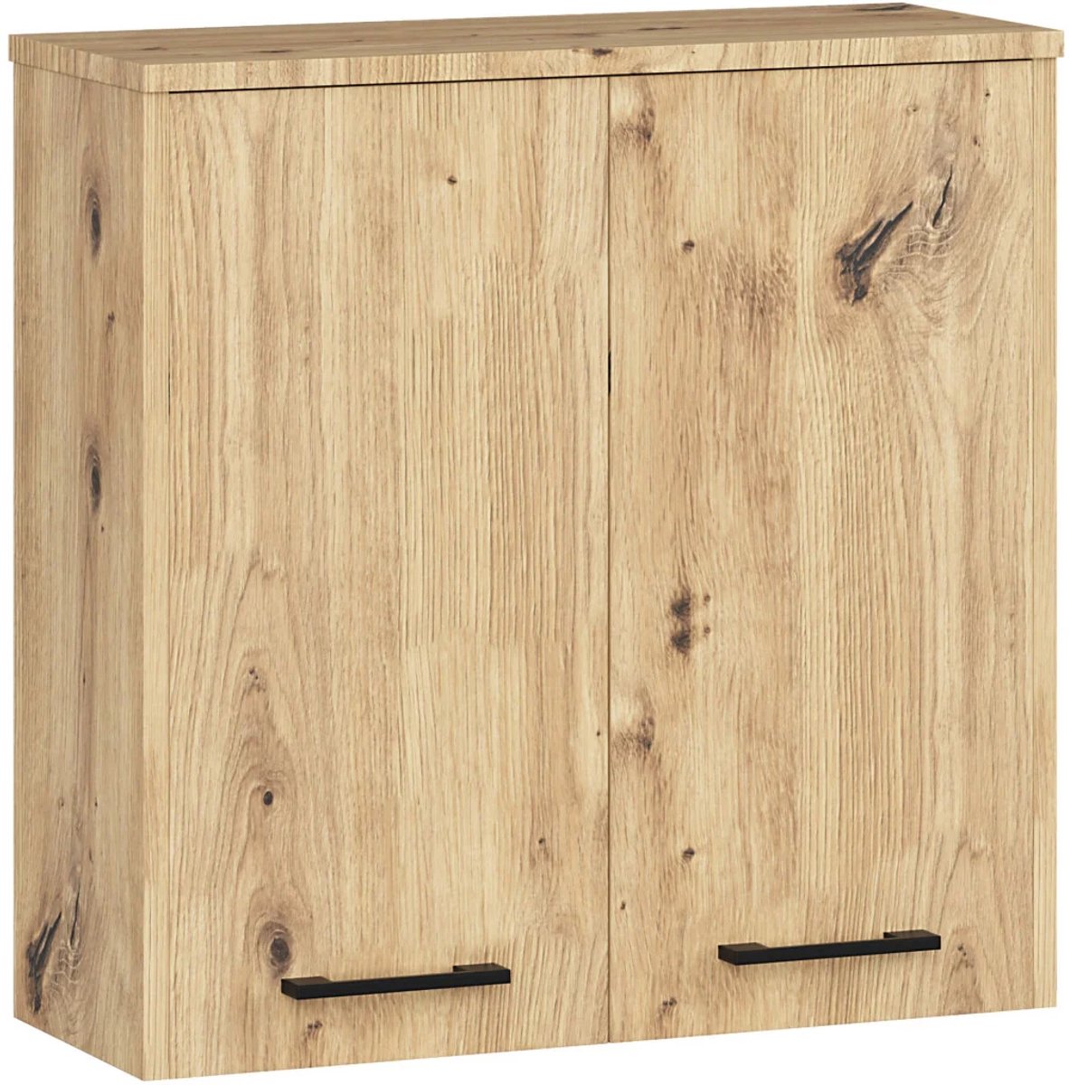 Hangende Badkamerkast FIN W60 met 2 Deuren / AKORD Furniture Factory / Artisan Eik / 60 x 60 x 22,5 cm