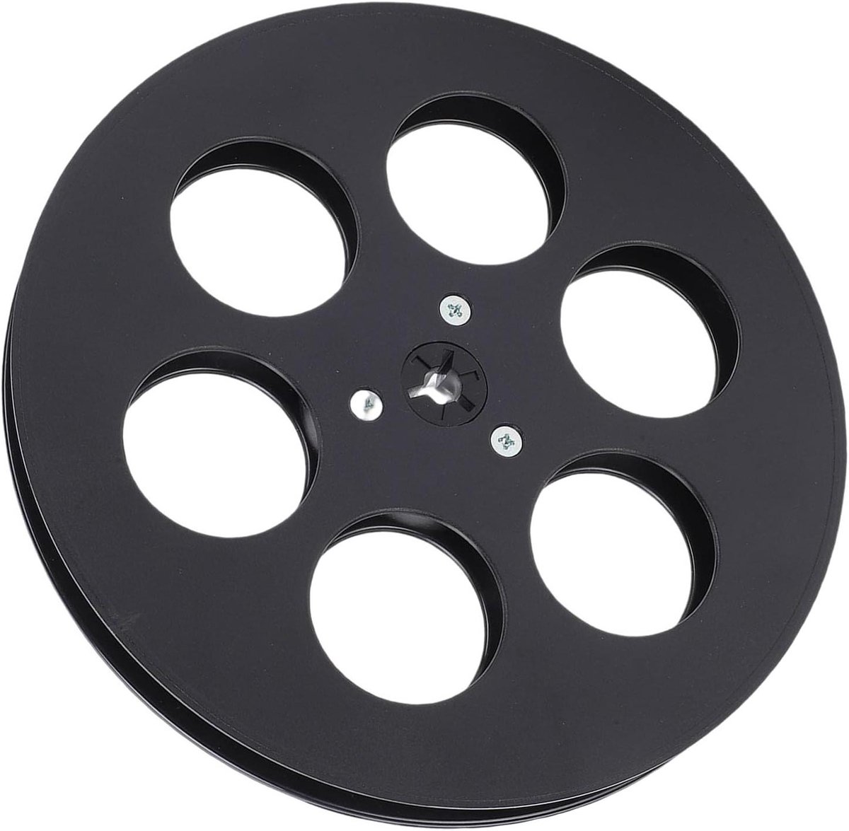 Lege Bandspoel - Opwikkelspoel Tape Reel - Analoge Opnames - NAB-flens met 6 Gaten - 7 Inch - Zwart