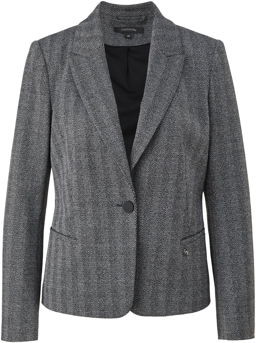 comma - female - Jerseyblazer mit Struktur