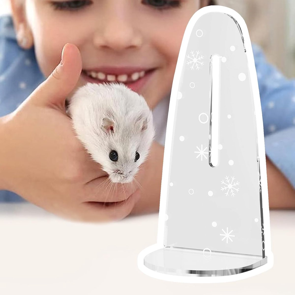 Waterflesje Kleine Huisdieren - Drinkfles Knaagdier - Hydratatie Verzorgen - Lekvrij Druppeldicht - 125 ml - Transparant