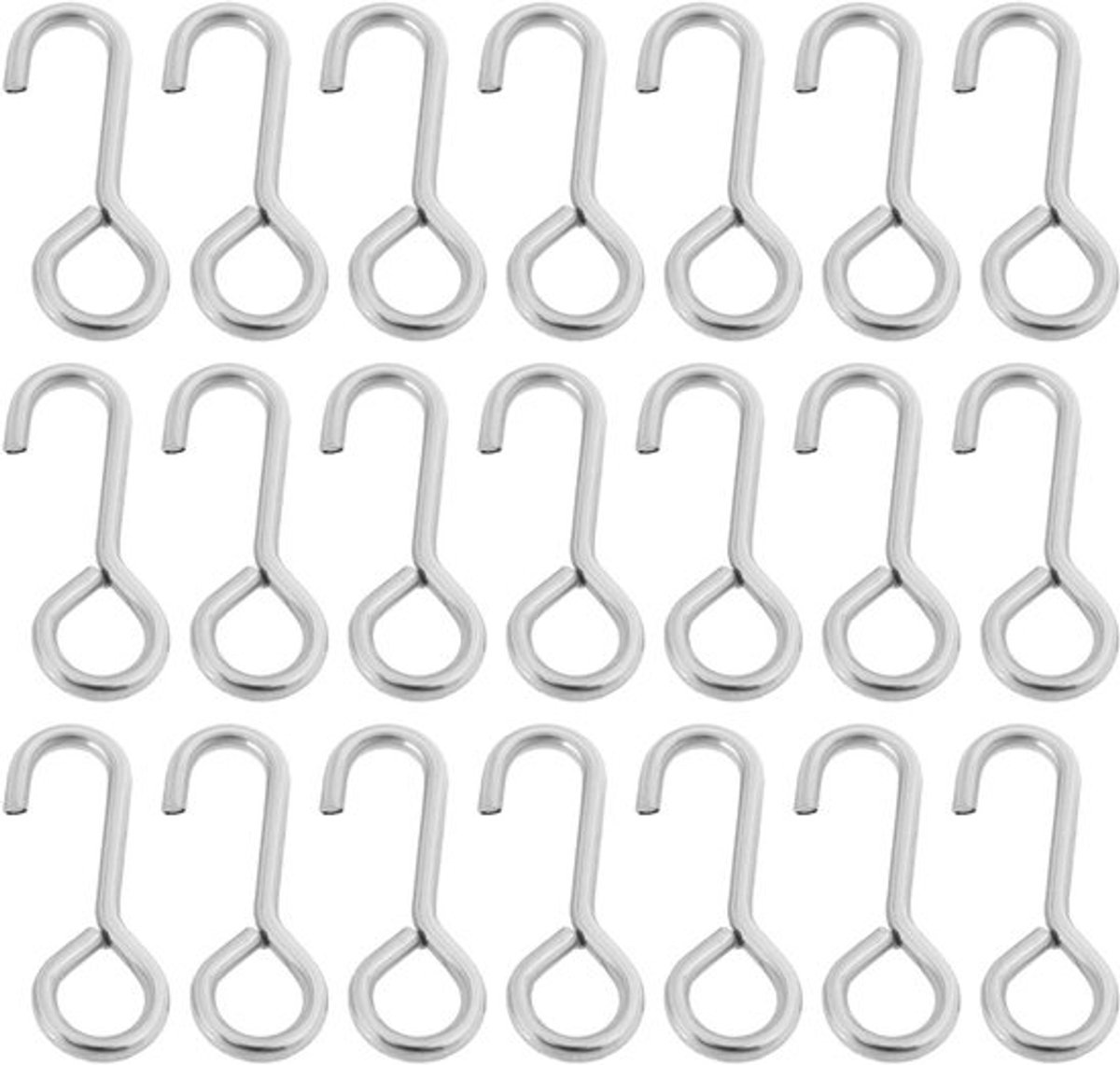 100 stuks Roestvrijstalen Zwakke Link Release Clips - 15mm - voor Zeevissen Rigs