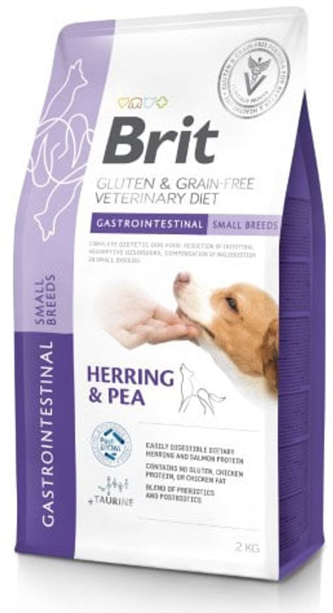 Brit Grain Free Veterinary Diet - Hond - Gastrointestinal Small Breeds 6 kg
