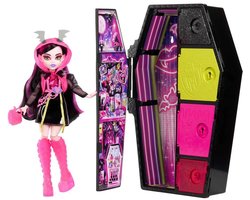 Monster High Skulltimate Secrets - Neon Frights - Draculaura - 21 cm - Modepop