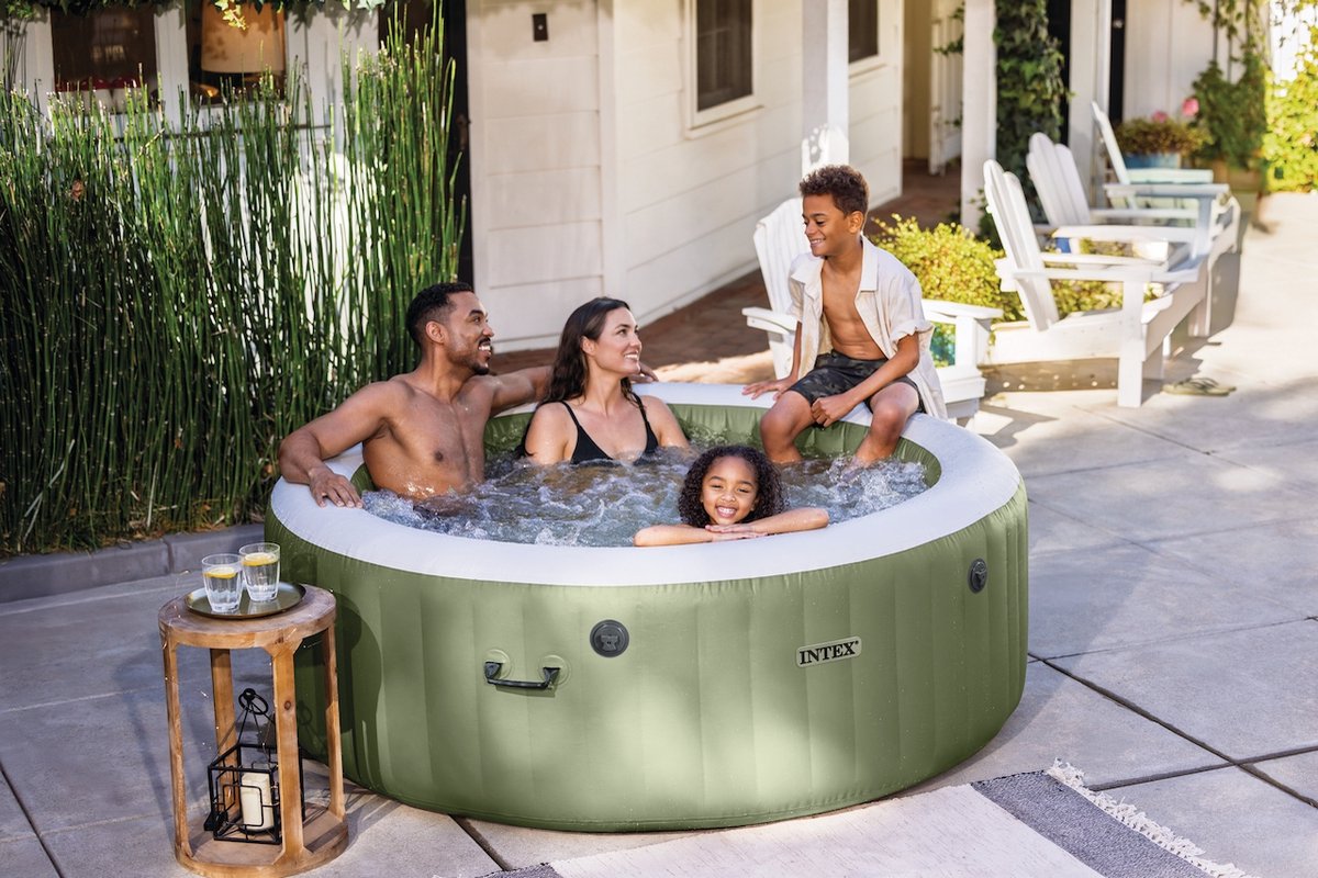 Out at Home Intex PureSpa Bubble Massage 4 Persoons met Aroma Crystals - afbeelding 3