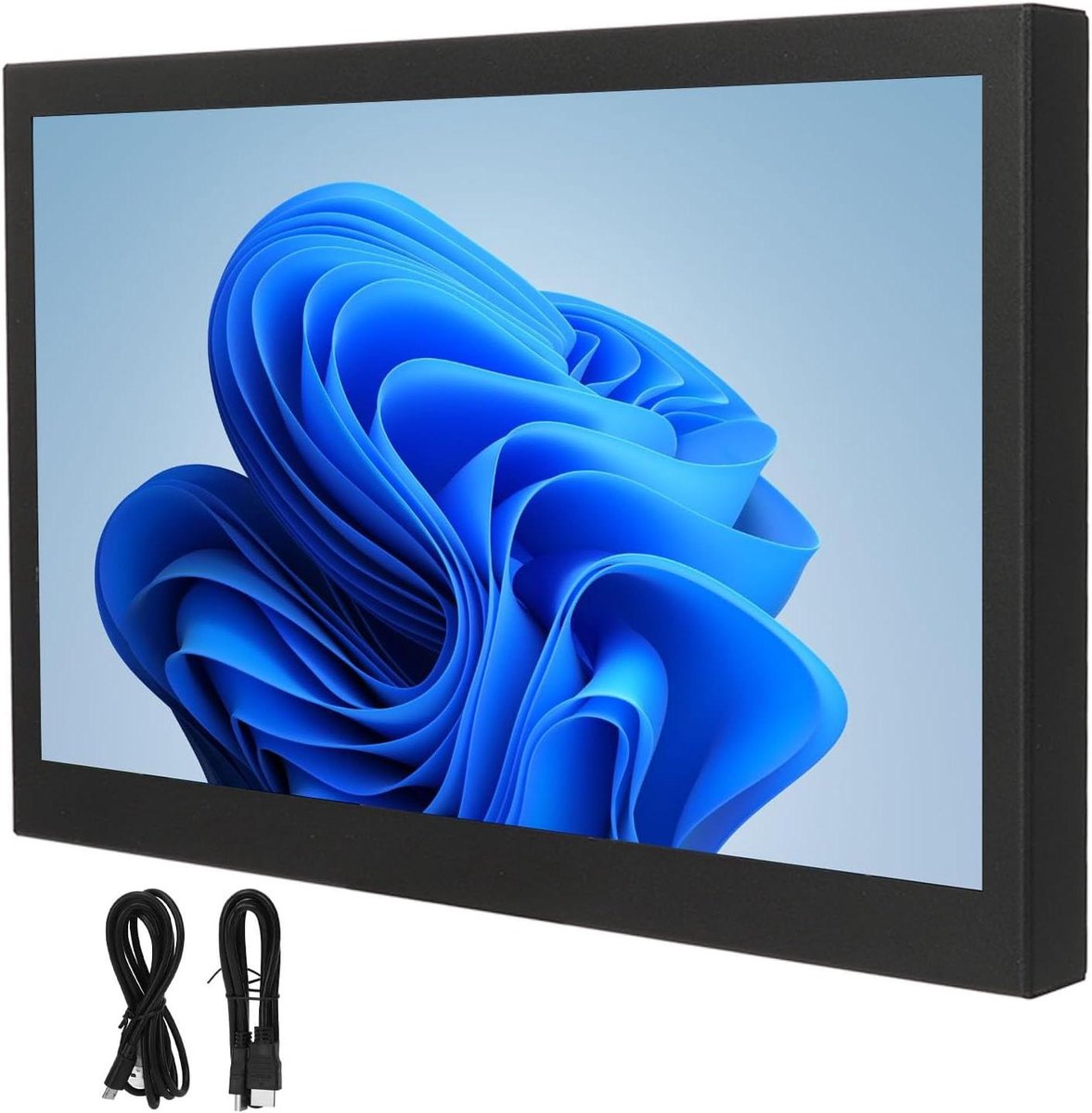 Draagbare Monitor - Extern Display - Kantoorwerk Uitbreiden - IPS Groothoek Weergave - 10 Inch - Zwart