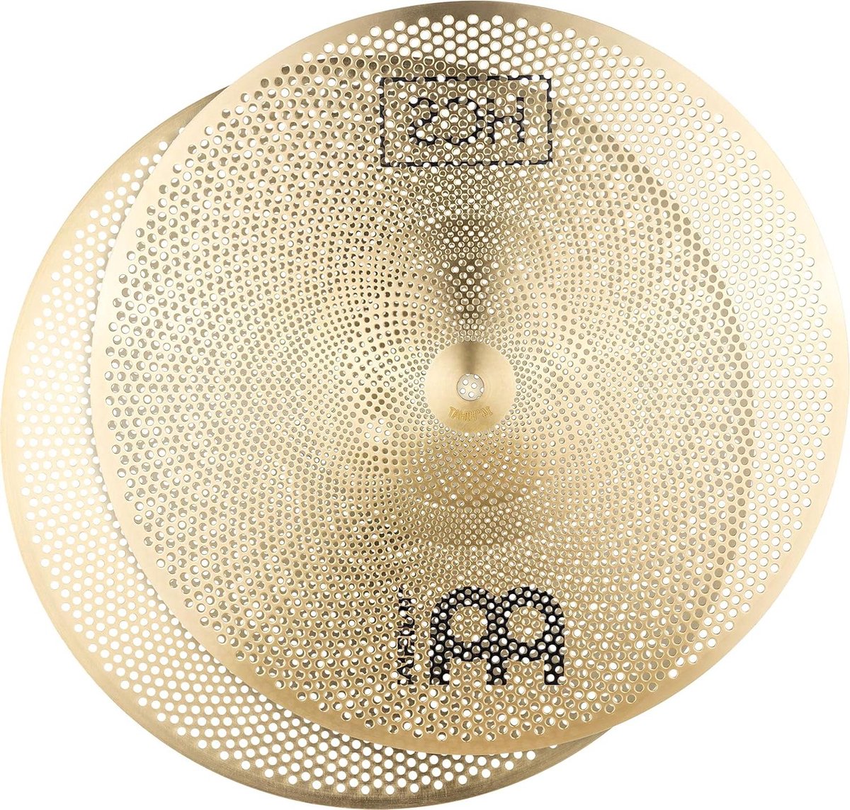 Oefen Hihat Bekkens - Stil Drumstel - Stil Oefenen - Gereduceerd Volume - 14 Inch - Goud