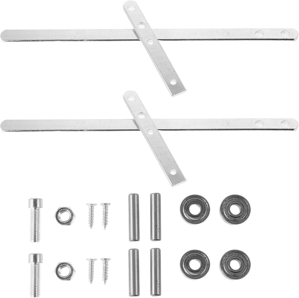 Handmatige Rebar Buigmachine - Stalen Staaf Buiger - Metaal Bewerken - Krachtbesparend Mechanisme - 30 cm - Zilver