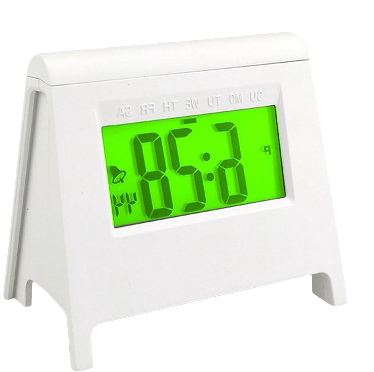 Digitale Alarmklok - Elektronische Klok LCD - Thuis en Reis - Stil Werking Driehoek