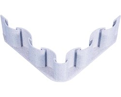 Aquarium Substraat Barrier - Grind Divider Isolatie Panel - Aquarium Indeling Optimaliseren - Voorkomt Mengen Bodemmateriaal