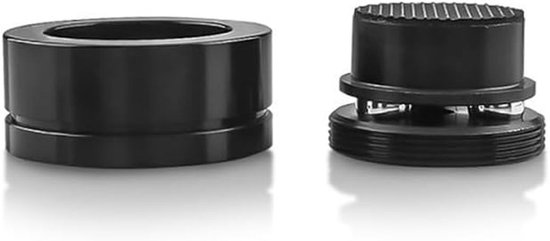 Luidspreker Isolatievoeten - Speaker Spikes Anti-Vibratie - Geluid Verbeteren - CNC-gefreesd Ontwerp - 39 x 17 mm - Zwart van Merkloos — afbeelding 4