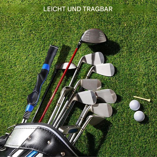 Golfgreeptrainer - Golfhulp Grip - Golfswing Verbeteren - Ergonomische Vorm - 15.5 cm - Blauw van Merkloos — afbeelding 5