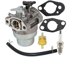 Carburateur geschikt voor Honda GCV160, HRB216, HRS216, HRR216, HRT216, HRZ216, inclusief pakking en brandstoffilter.