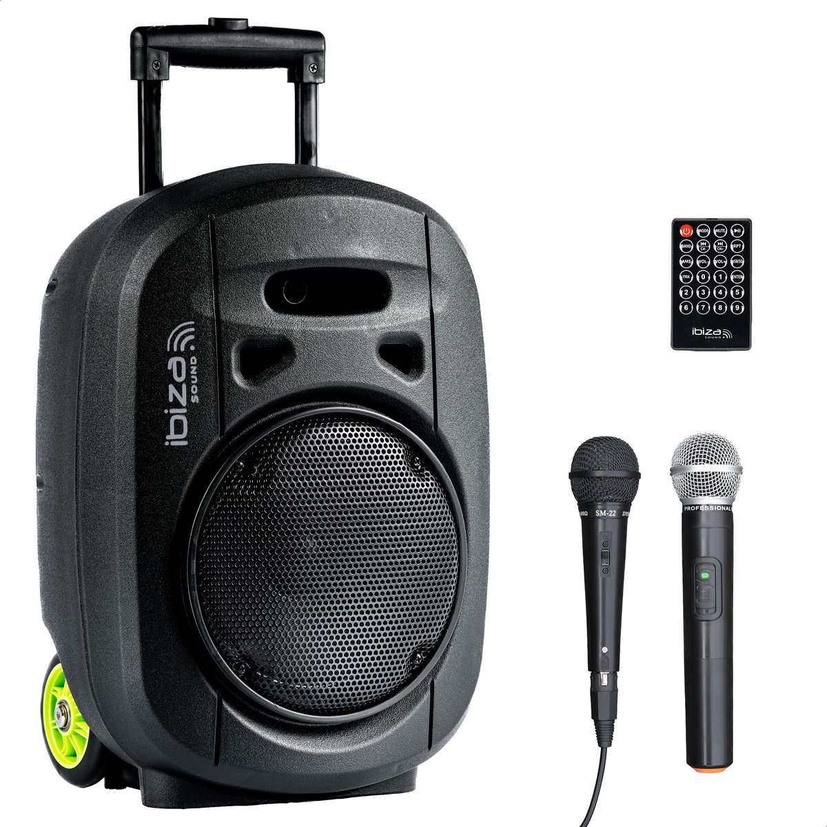 Ibiza Sound PORT8VHF-MKII-TWS Mobiele Bluetooth Luidspreker USB/SD