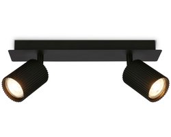 BRILONER Ida - Opbouwspot - plafondspot- GU10 fitting - spotlamp - voor woonkamer - 32cm