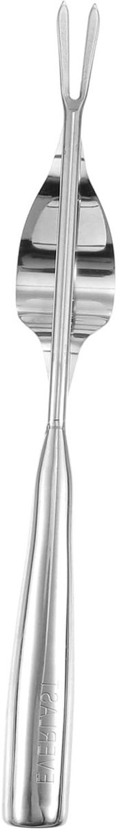 Onkruidvork - Wortelheffer Grasvork - Onkruid Verwijderen - Roestvrij Staal - 35 cm - Zilver