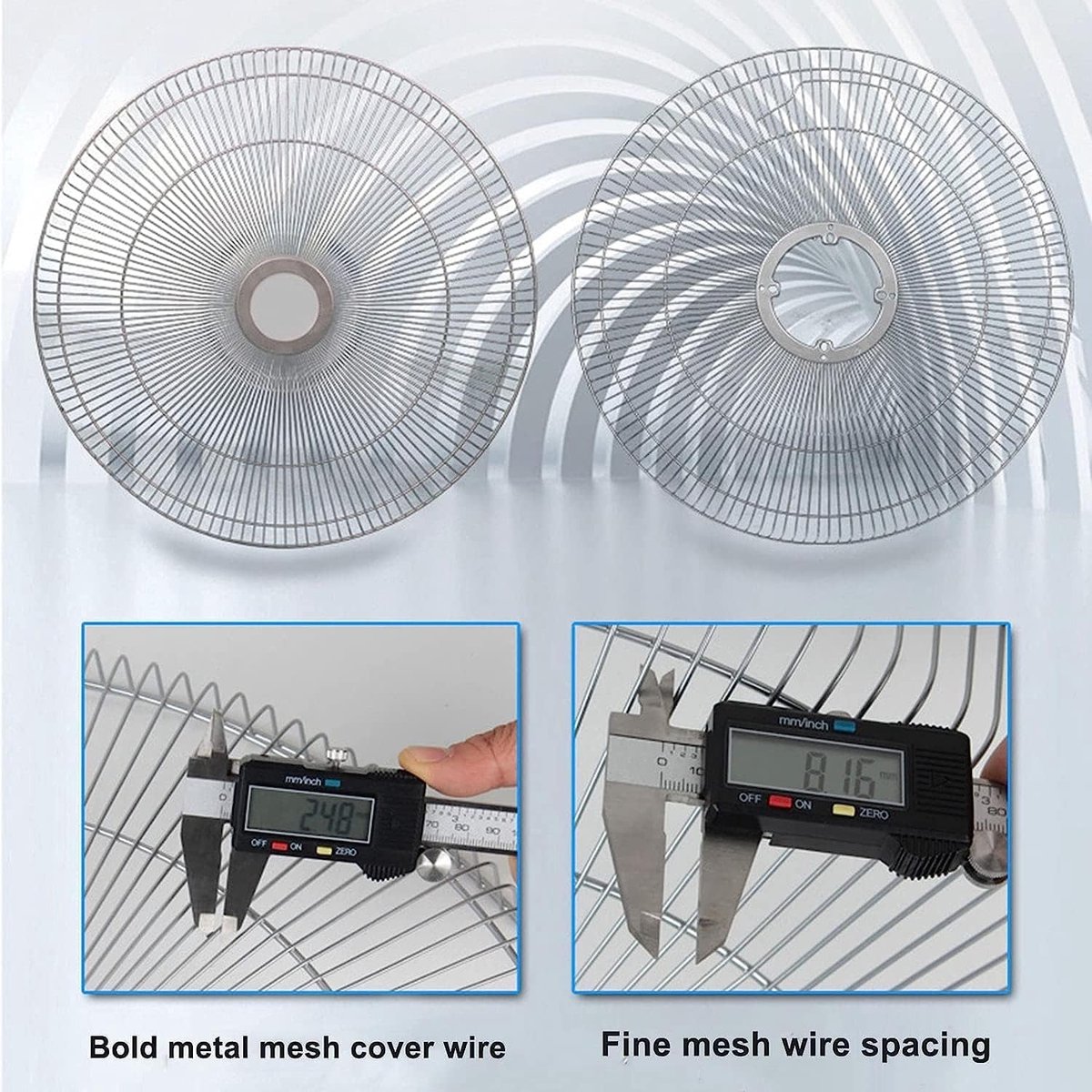 Vloerventilator - Industriële ventilator Staande ventilator - Ruimte Koelen - Adaptieve wi