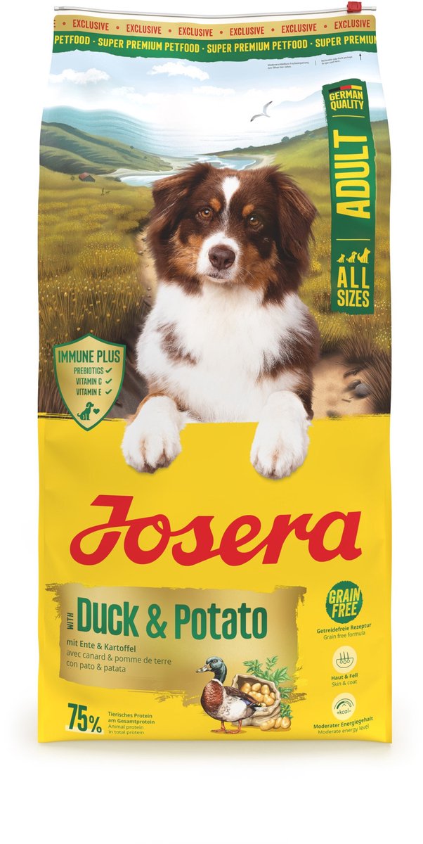 Josera 12,5 kg Josera all sizes adult duck & potato hondenvoer