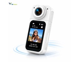 Mini Action camera - Bodycam - Recorder - HD sportcamera - Videocamera - Met Displayscherm - 1080P FullHD - 170 Graden Draaibaar