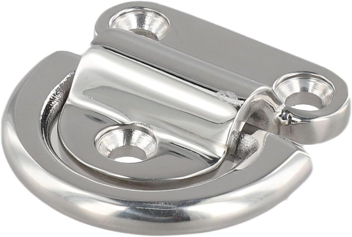 Opvouwbare Pad Eye - Vastzetpunt D-ring - Zware Lasten Zekeren - Marine-Grade 316 Roestvrij Staal