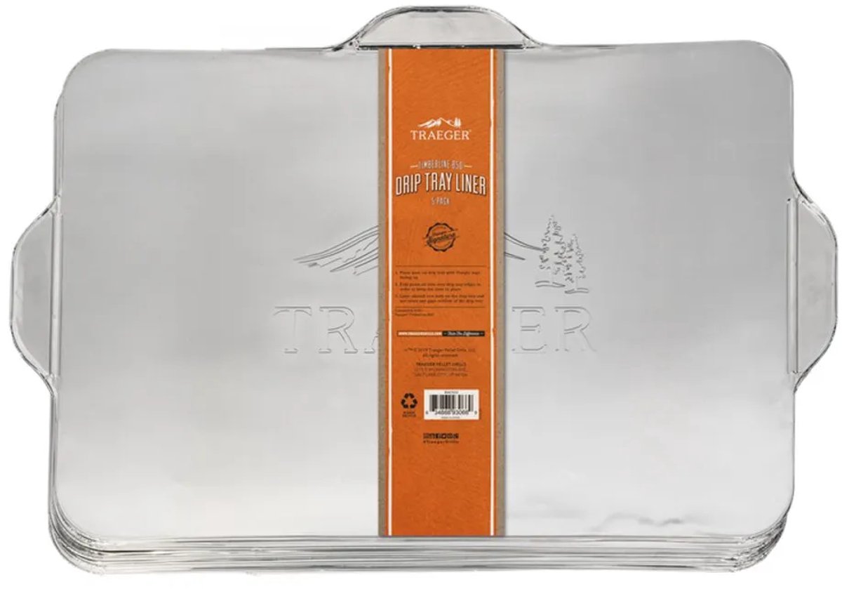 Traeger Drip Tray Liner 5 Pack-Timberline 850