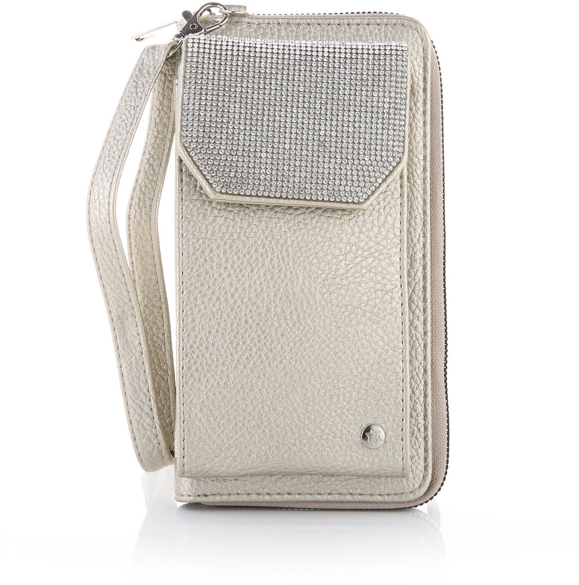 She life style - Sparkling telefoontasje / portemonnee - Goudkleurig