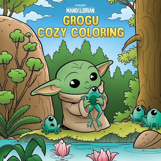 Star Wars the Mandalorian: Grogu Cozy Coloring - cover