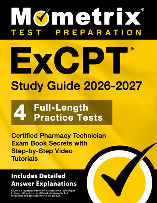 Excpt Study Guide 2026-2027 - 4 Full-Length Practice Tests,  ... - cover