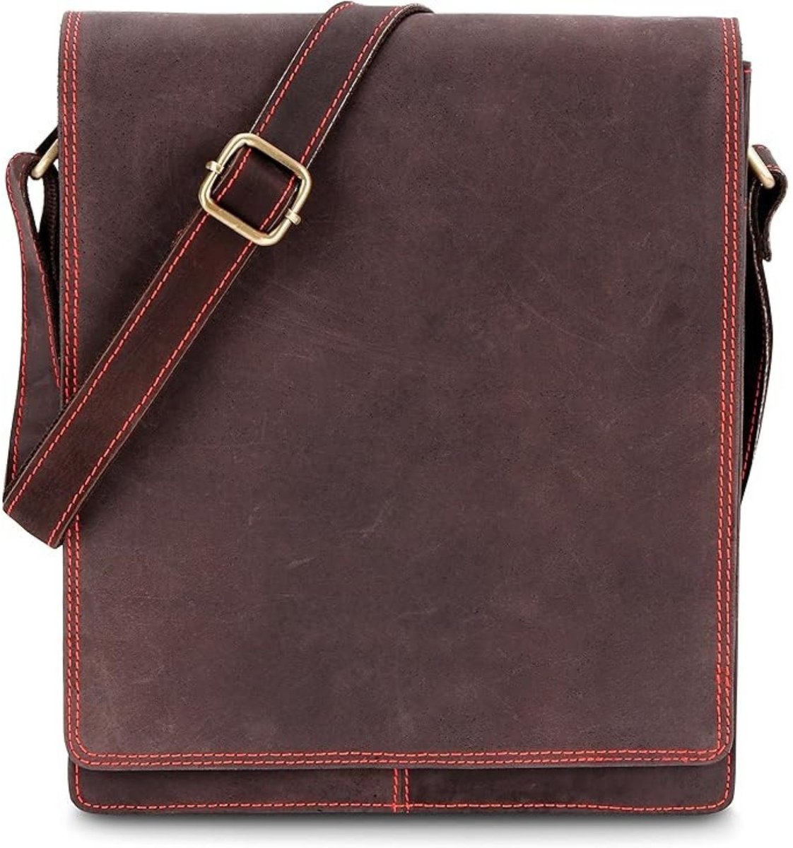 Leren Laptoptas - Laptoptas - Leren Tas - Luxe Leren Laptoptas - Werktas - Schoudertas - Business Tas - Leren Business Tas - 13 inch - Koper - van Imperatoris
