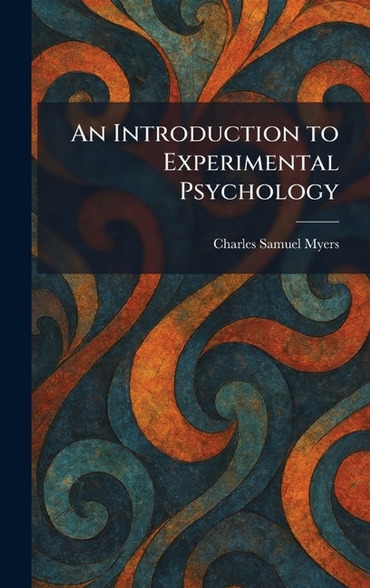An Introduction to Experimental Psychology - cover