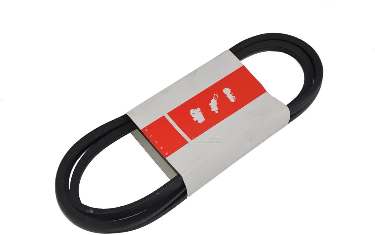 Grasmaaier V-riem - Aandrijfriem Zitmaaier - Vervangen Versleten Riem - Dubbele Lengte Specificatie - 2845/2895 CM - Zwart