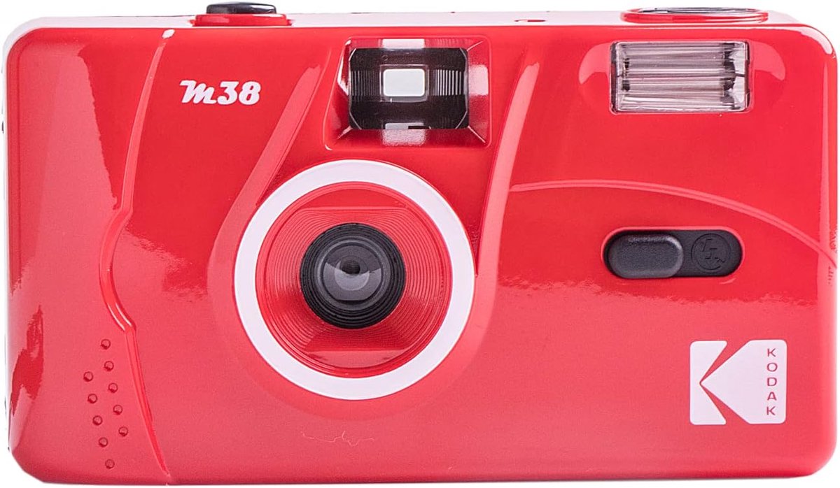 Herbruikbare Filmcamera - 35mm Camera - Foto's Maken - Ingebouwde Flitser - Compact Formaat - Blauw