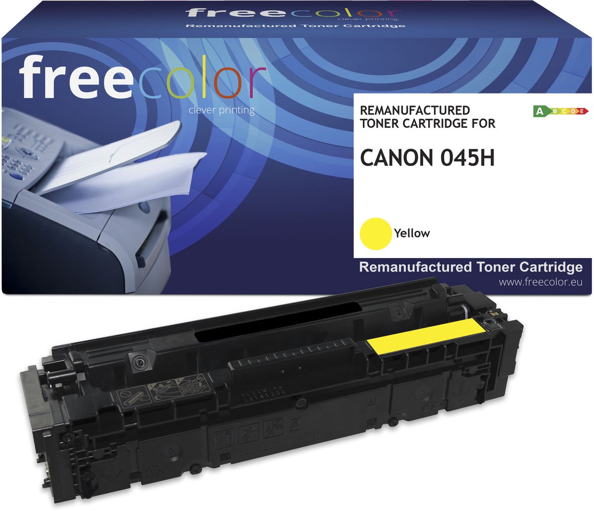 CANON 045H - toner FREECOLOR - HC- Yellow 2200p