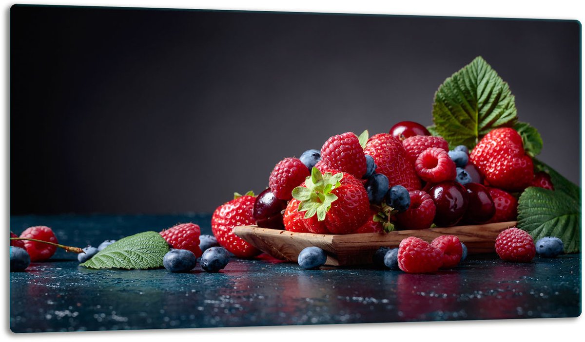 TMK ArtDeko - Snijplank - Glas - 52x30cm - Inductiekookplaat Geschikt