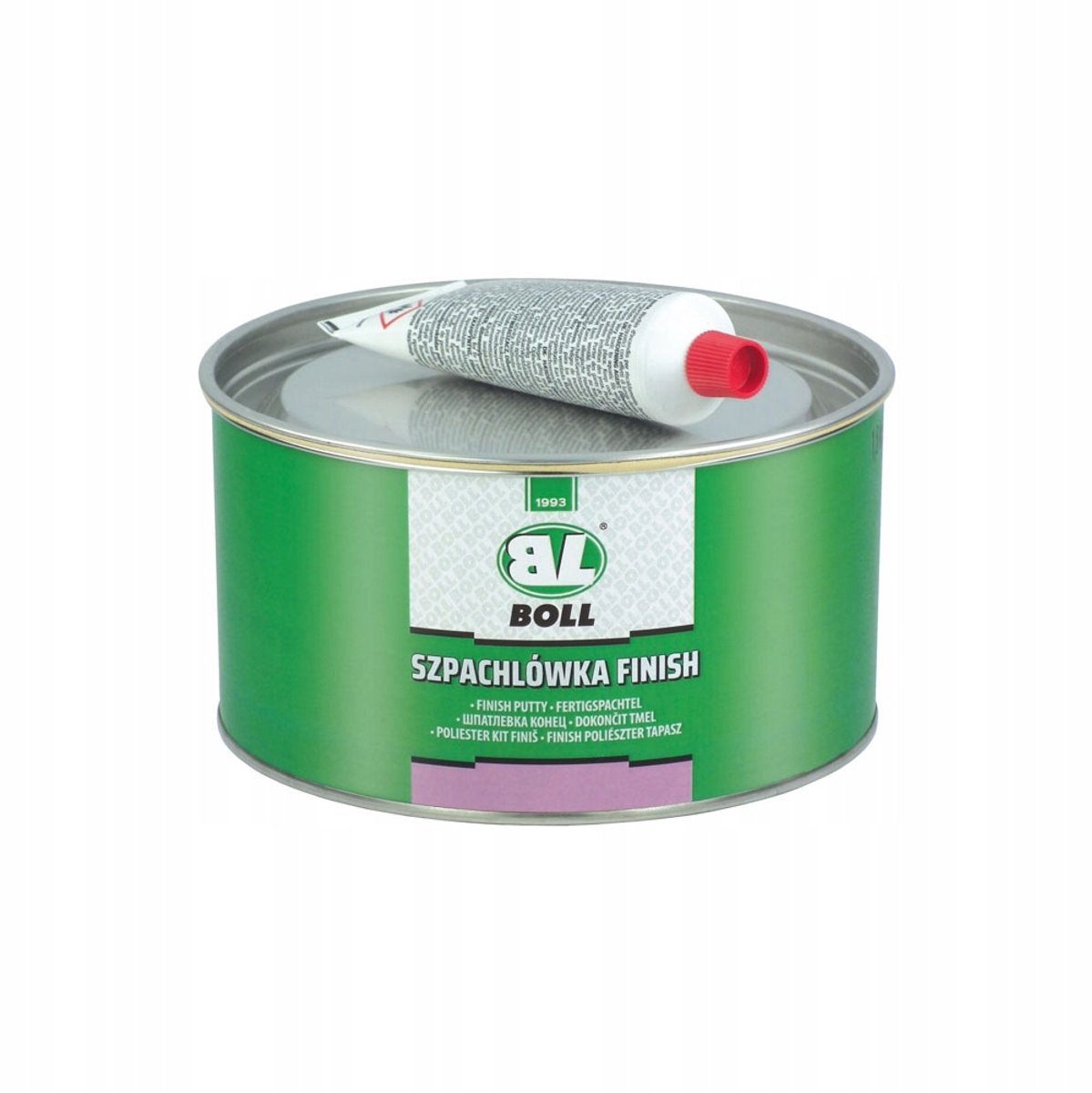 BOLL Serie - Polyester Finish Schuurplamuur - 1,8kg - Inclusief Verharder - Lichtgrijs
