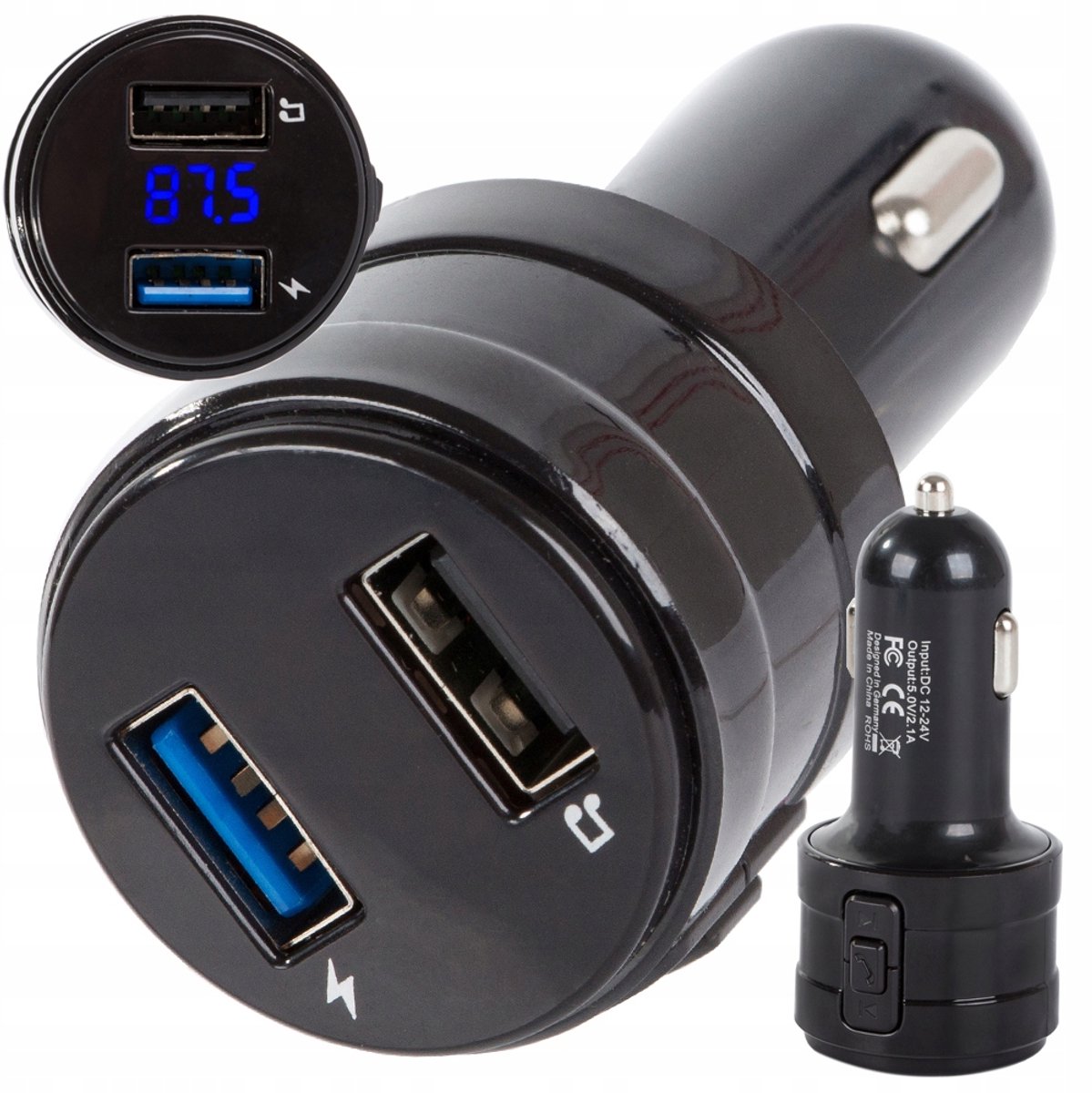 Hangzhou A Link Star Technology CO. Limited - Bluetoothadapter - 2 USB-poorten - Handenvrij bellen