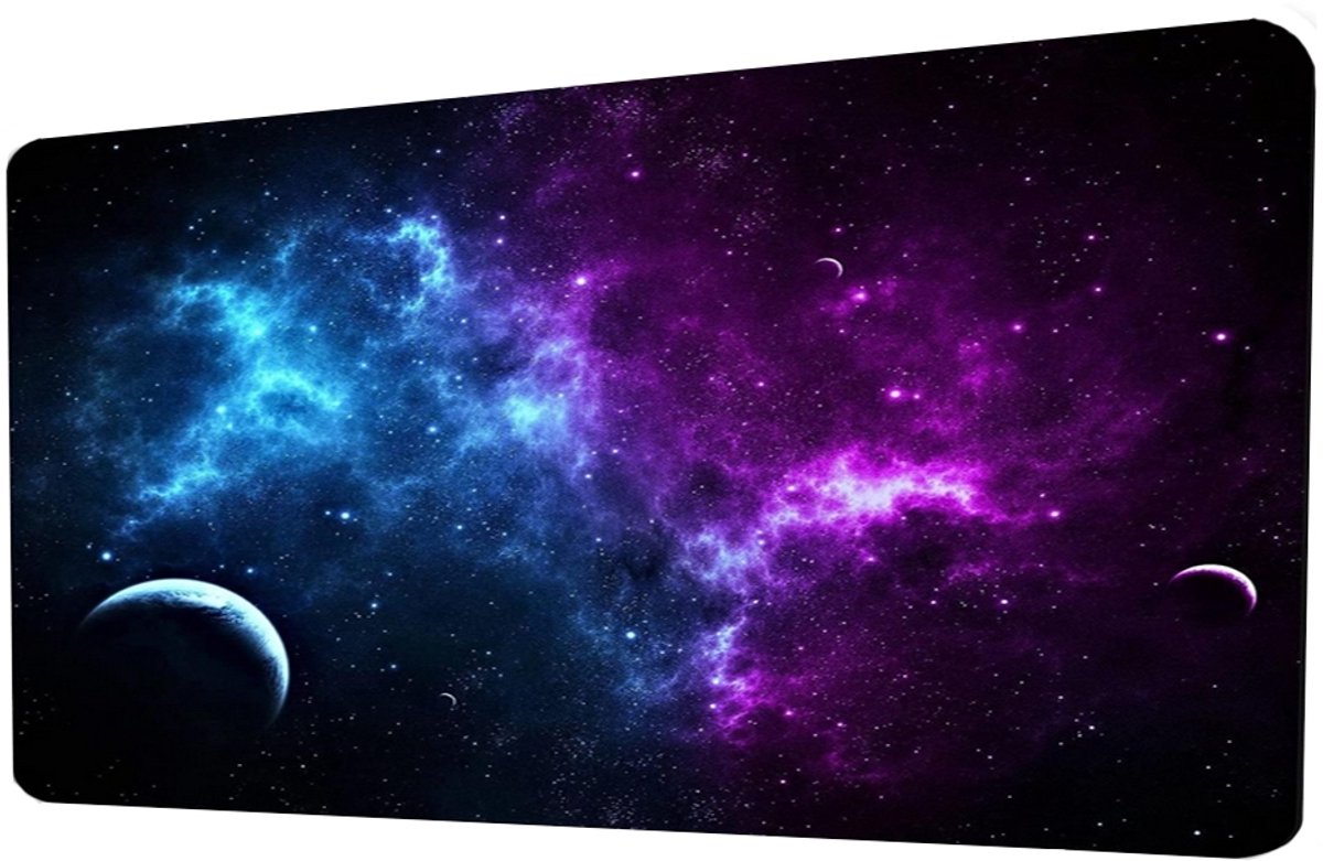 Gaming-muismat Cosmos Stars voor bureau xl 80x30