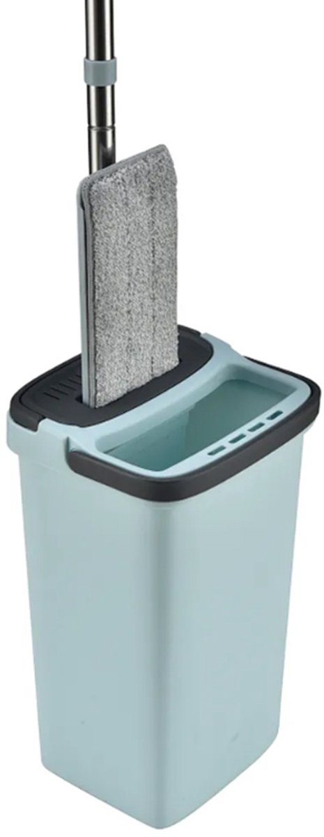 Yongkang Yiyu - Plat Mop met Emmer - 3x Microvezel - Tweevoudig Compartiment — afbeelding 5