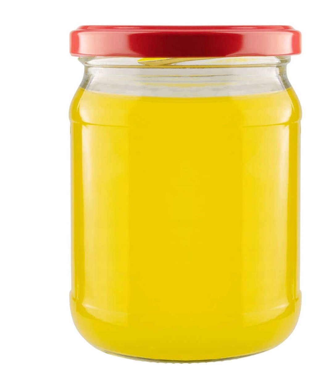 Merkloos - Glazen Sloik - 520ml - Zonder Deksel - Stapelbaar