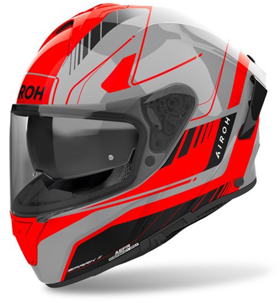 Airoh Spark 2 Chrono Oranje Glossy Integraalhelm - Helm