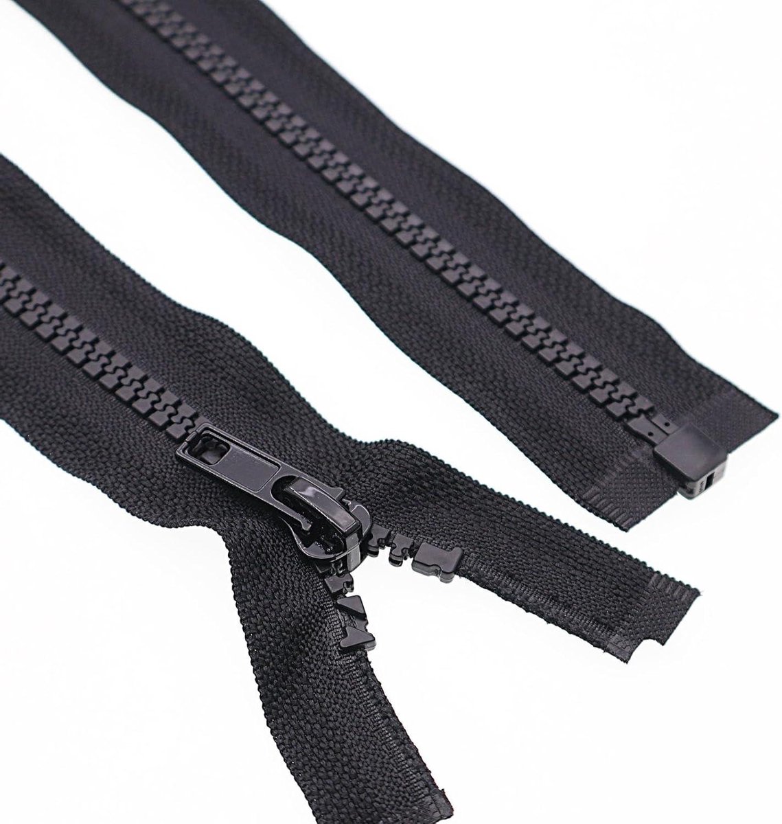 Ritssluitingen - Ritsen - Kleding Repareren - Deelbaar - 85 cm - Zwart