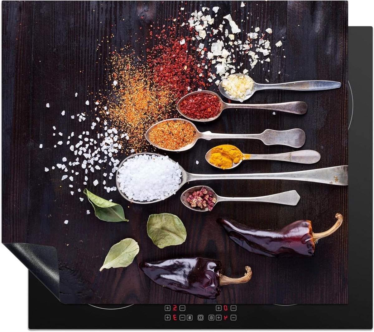Inductiebeschermer - Inductie mat - Keuken Verfraaien - Extra Werkruimte - 59x51 cm - Multicolor