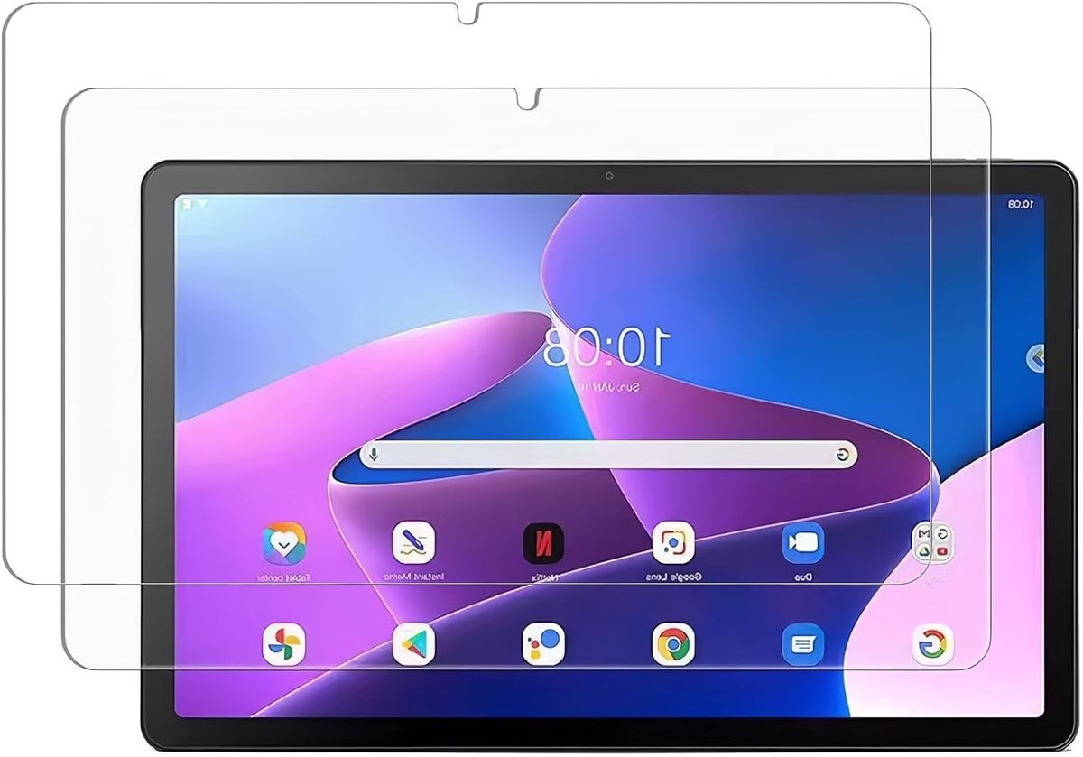 Set van 2 gehard glazen schermbeschermers voor 10.1 inch tablets, 9H hardheid, krasbestendig en ultrahelder, perfecte bescherming voor je tablet scherm
