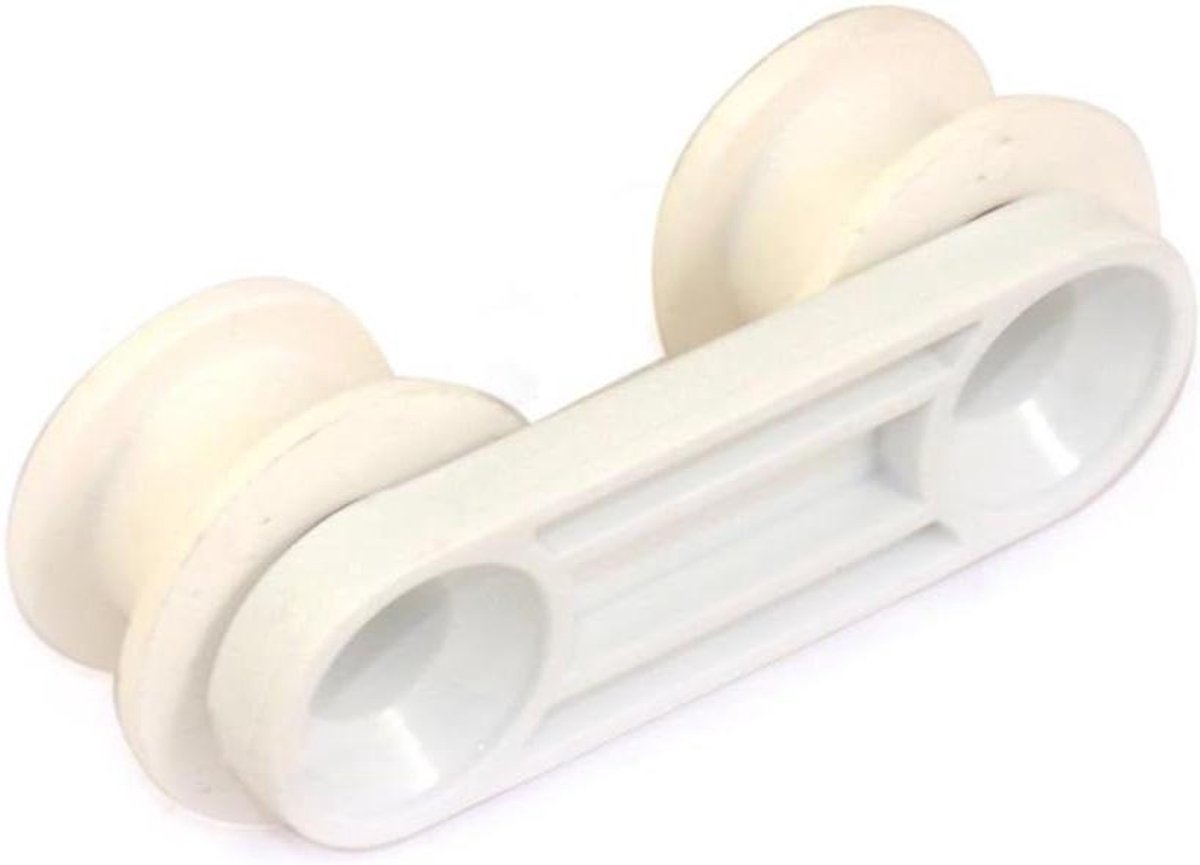 Vaatwasser Wieltje - Mandgeleider Rolletje - Vaatwasser Reparatie - Origineel Onderdeel - 1 x 1 x 1 cm - Wit