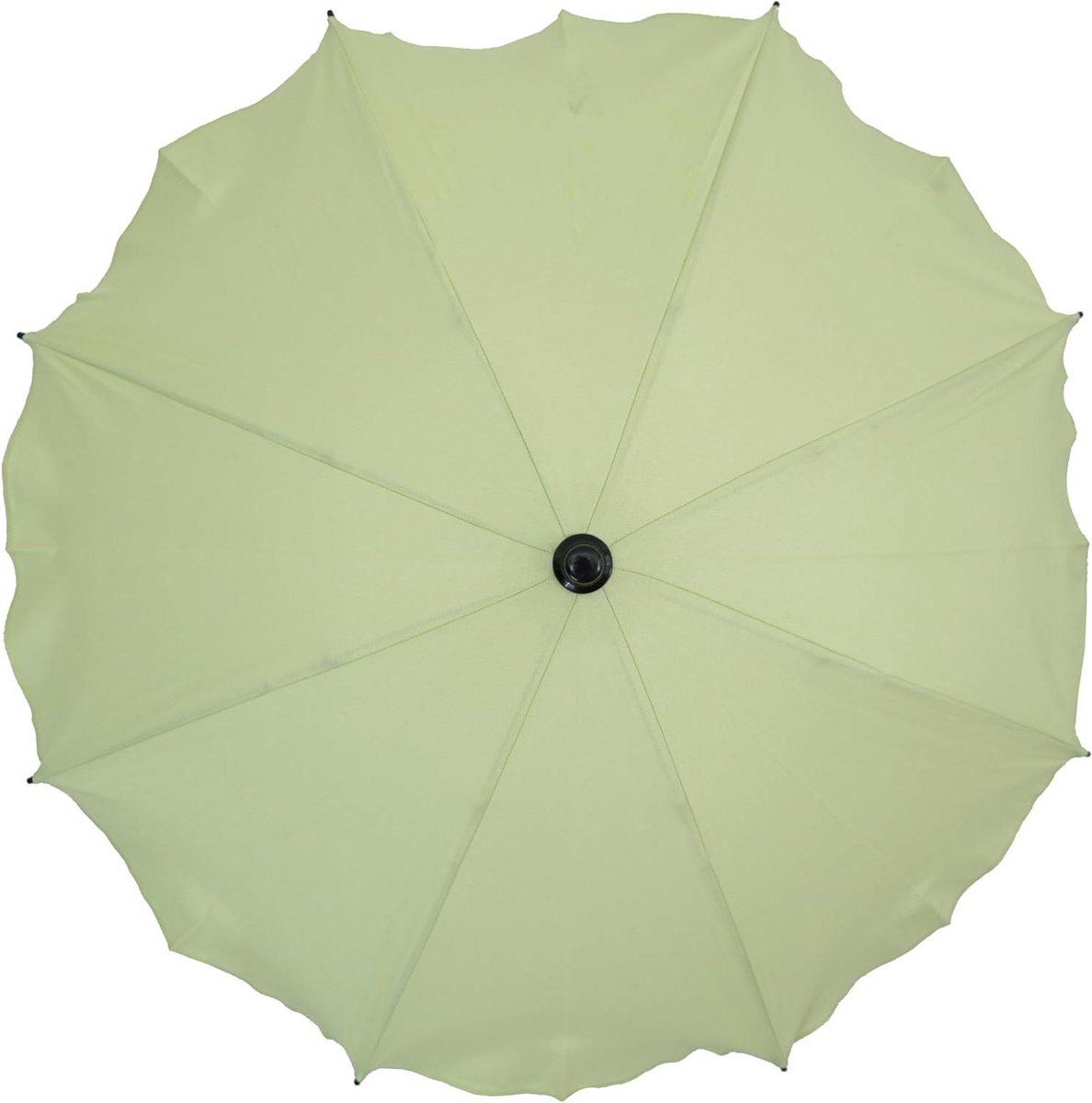 Kinderwagen parasol - Baby zonnescherm - Bescherming tegen zon - UV-bescherming 50+ - 63 cm - Pistachegroen