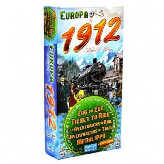 Days of Wonder - Ticket to Ride Europa 1912 - Uitbreiding voor Europe - Bordspel