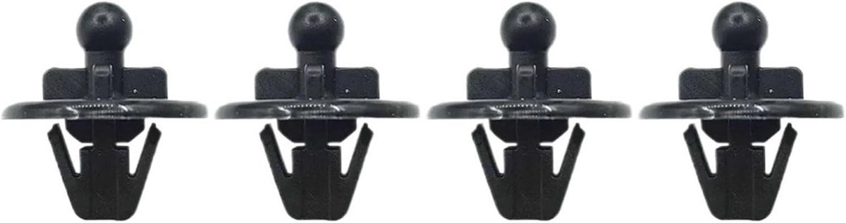 Hoedenplank Clips - Kofferbak Clips - Auto Onderhoud - Originele Specificaties - 2 stuks - Zwart