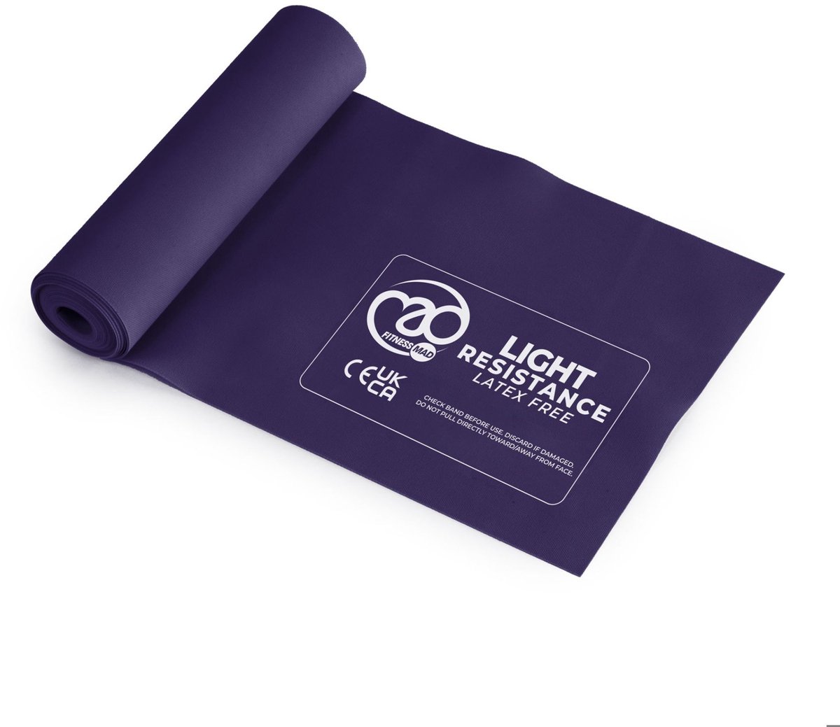 Fitness-Mad Weerstandsbanden latexvrij - fitness elastiek set licht.