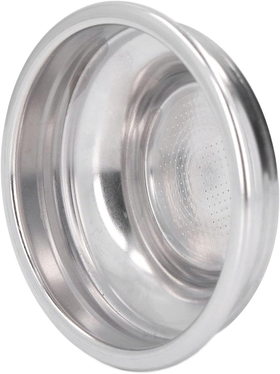 Herbruikbare 58mm Koffiefilter voor Espresso, Bottomless Portafilter Accessoires voor 1 Kopje Koffie
