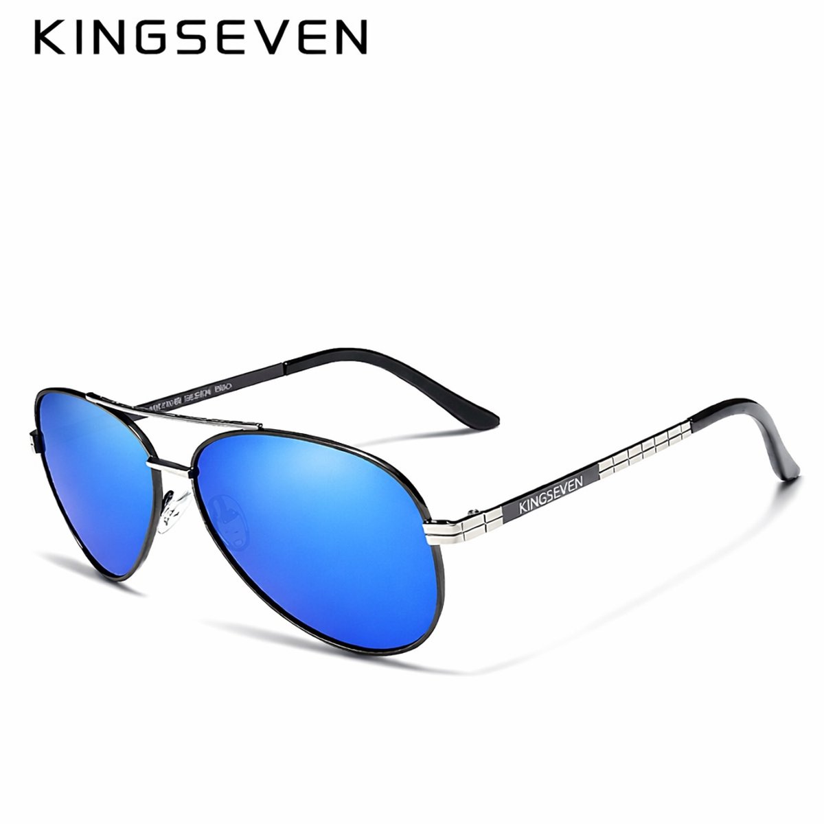 Piloten Zonnebril – KingSeven - NDA Blue – Met UV400 en Polarisatie Filter – Z92
