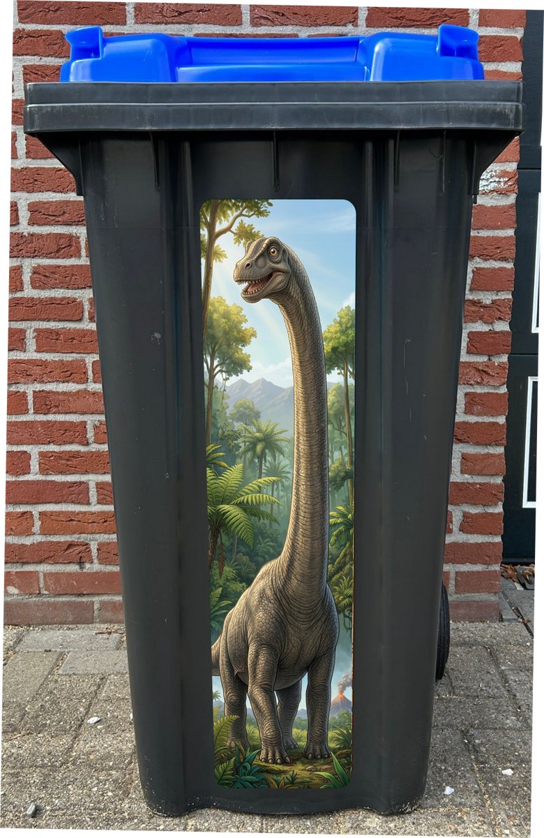 Klikosticker dinosaurus 20x80 cm. (zie ook de andere designs)